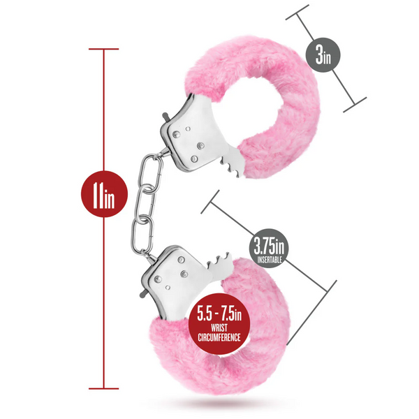 Temptasia Standard Pink Furry Handcuffs