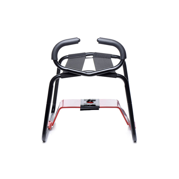Banc de baise avec gode vibrant et pénétrant