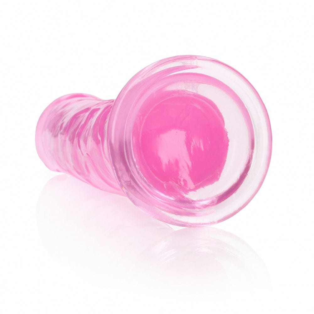 10" Straight Dildo No Balls - Pink