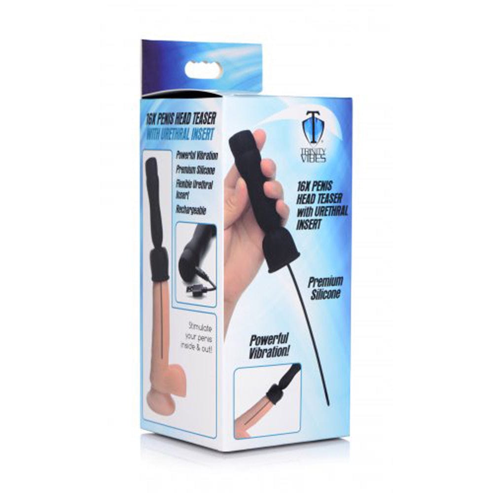 16X Penis Head Teaser w Urethral Sound