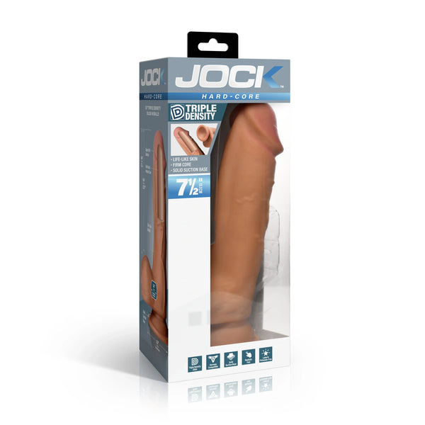 Hard-Core 7.5" Triple Density Dildo with Suction Base