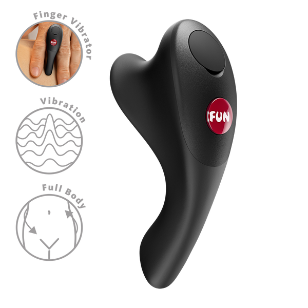 Fun Factory Be·One Black Finger Vibrator