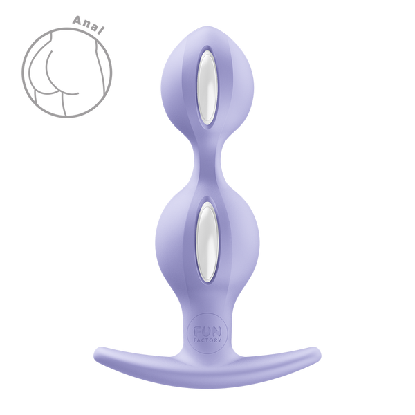 Fun Factory B Balls Duo Light Purple Anal Plug