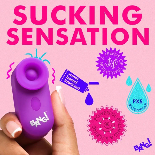 Bang! Mini Clitoral Stimulator - Purple