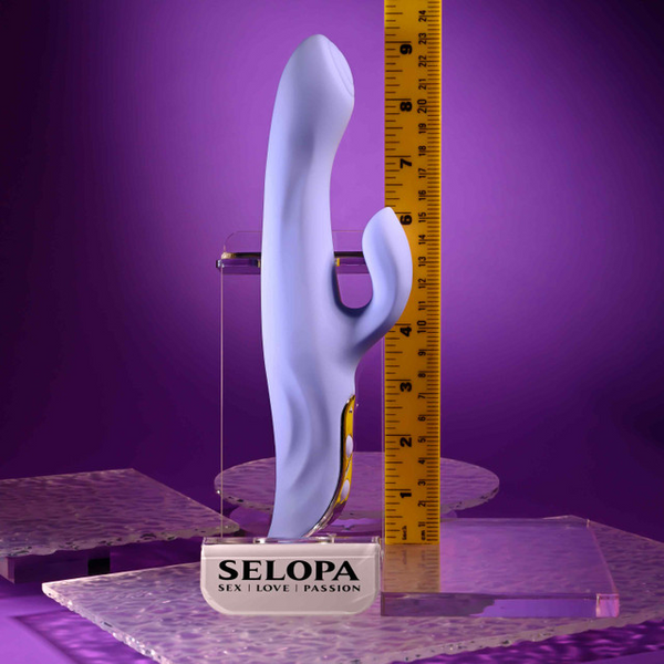 SELOPA Lavender Love Waterproof Rabbit Vibrator