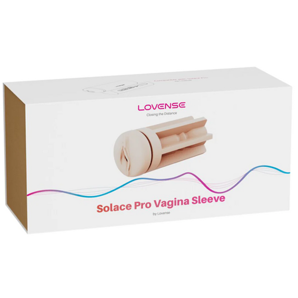 Lovense Solace Pro Vagina Sleeve - Textured TPE Replacement Sleeve