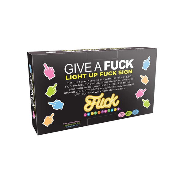 Light up Fuck Neon Sign