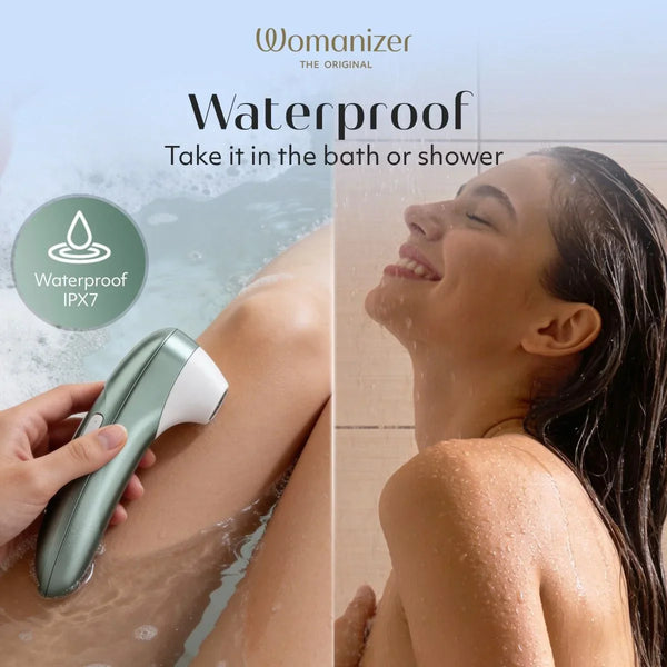 Womanizer Pro Sage Green Clitoral Stimulator