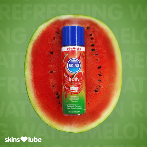 Skins Watermelon Water Based Lubricant 4.4 fl oz