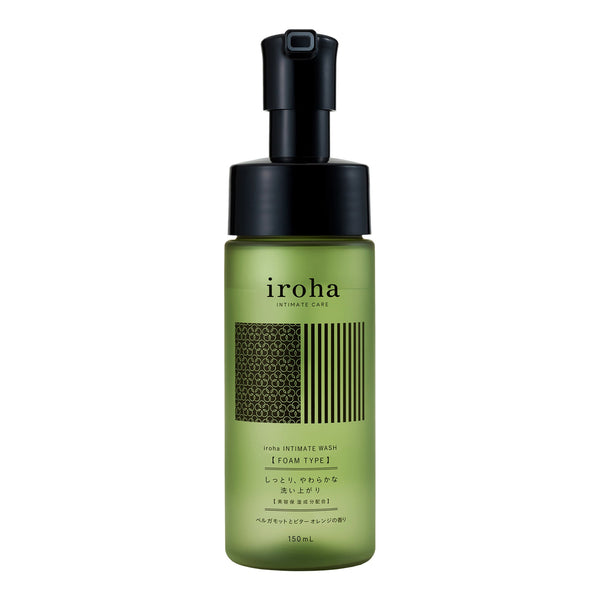 iroha Intimate Foam Wash - Bergamot and Bitter Orange 5.07oz