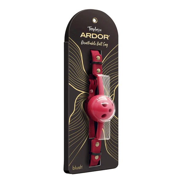 Temptasia Ardor - Silicone Ball Gag - Red