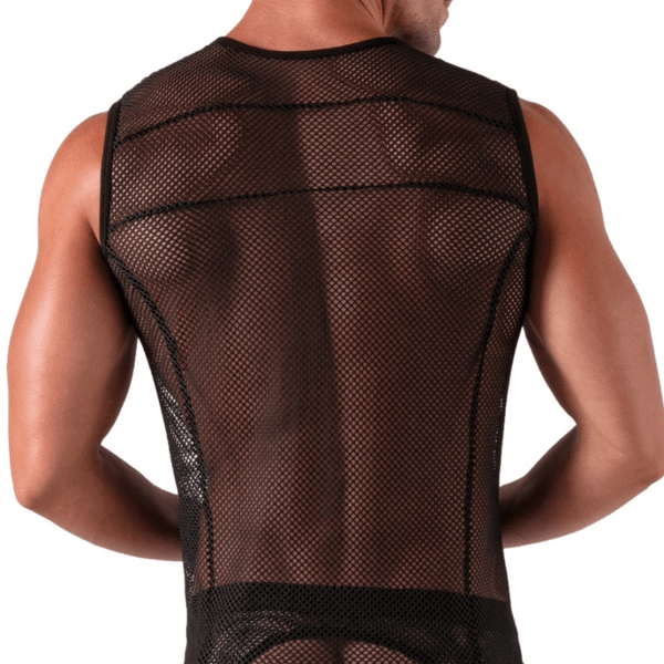 Absolu Male Seduction Mesh Tank Top XS/S