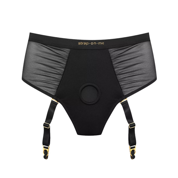 HARNESS LINGERIE IDYLLE - L - BLACK