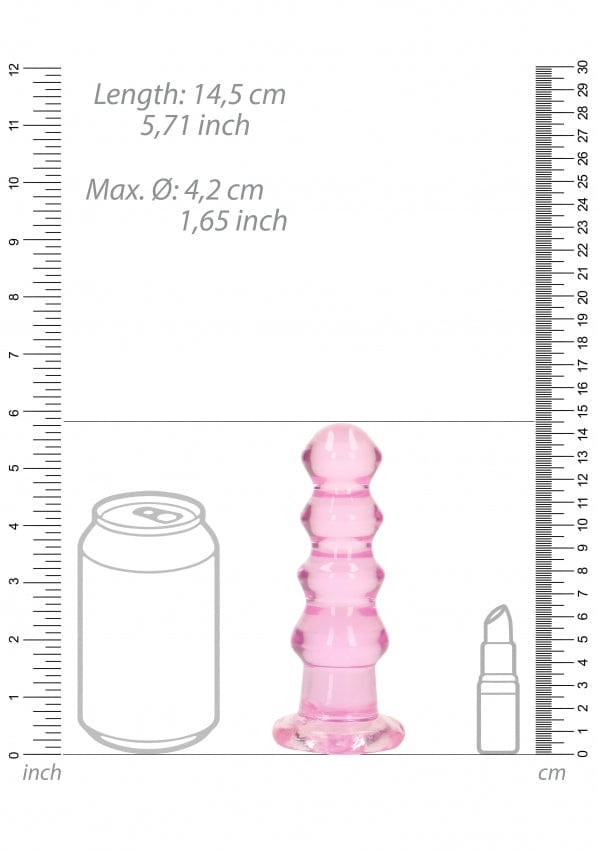 5.5" Curvy Dildo/Plug - Pink