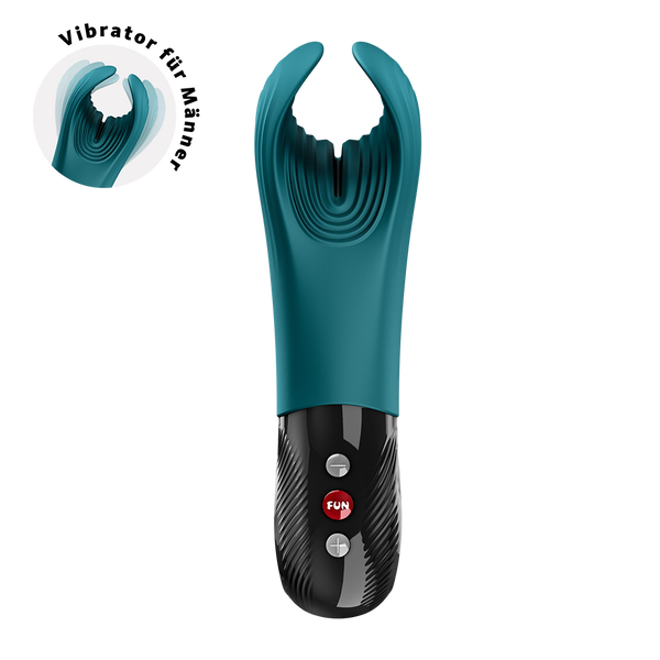 Fun Factory Manta Green Vibrating Stroker