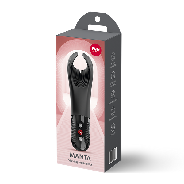 Fun Factory Manta Black Men’s Vibrator