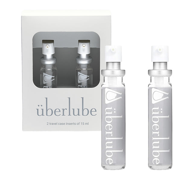 Überlube Good-to-Go Glass Refill Cartridges 2×15mL