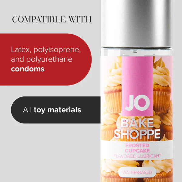 JO Bake Shoppe Frosted Cupcake Water-Based Lubricant 60mL