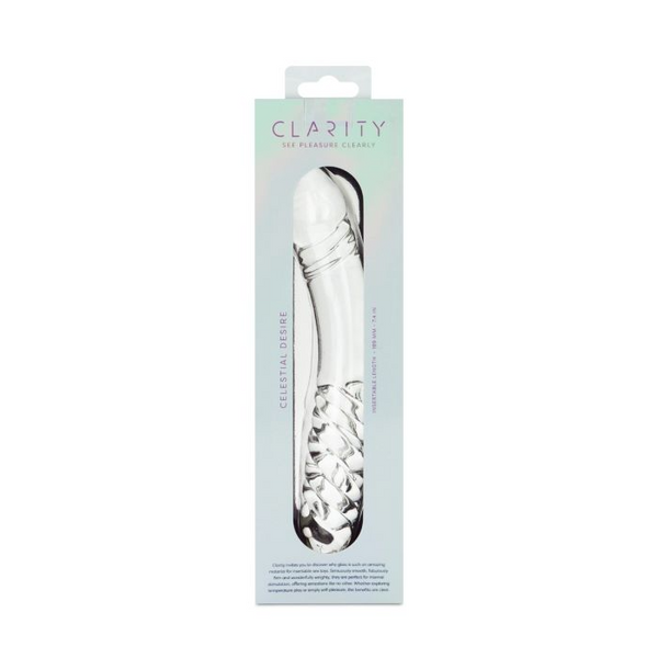 Clarity - Glass Dildo - Celestial Desire