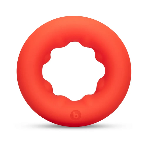 FLEX RING GRIP - ULTRA SOFT SILICONE COCK RING - RED