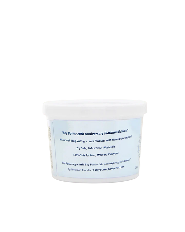 Boy Butter 20th Anniversary Platinum Label Oil-Based Lubricant