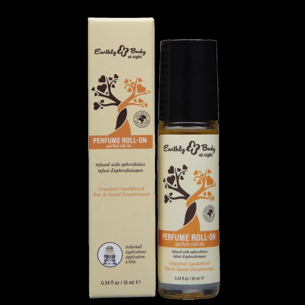 Earthly Body At Night Grapefruit Sandalwood Roll-On Perfume