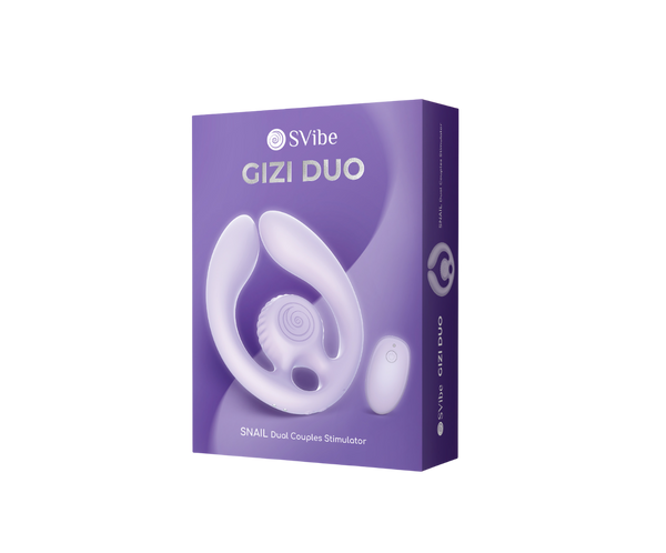 SVibe Snail GIZI Duo Lilac Flexible Couples Stimulator