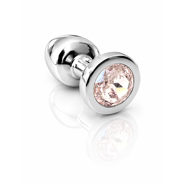 Metal Silver CRZ plug - XSmall - Light Rose