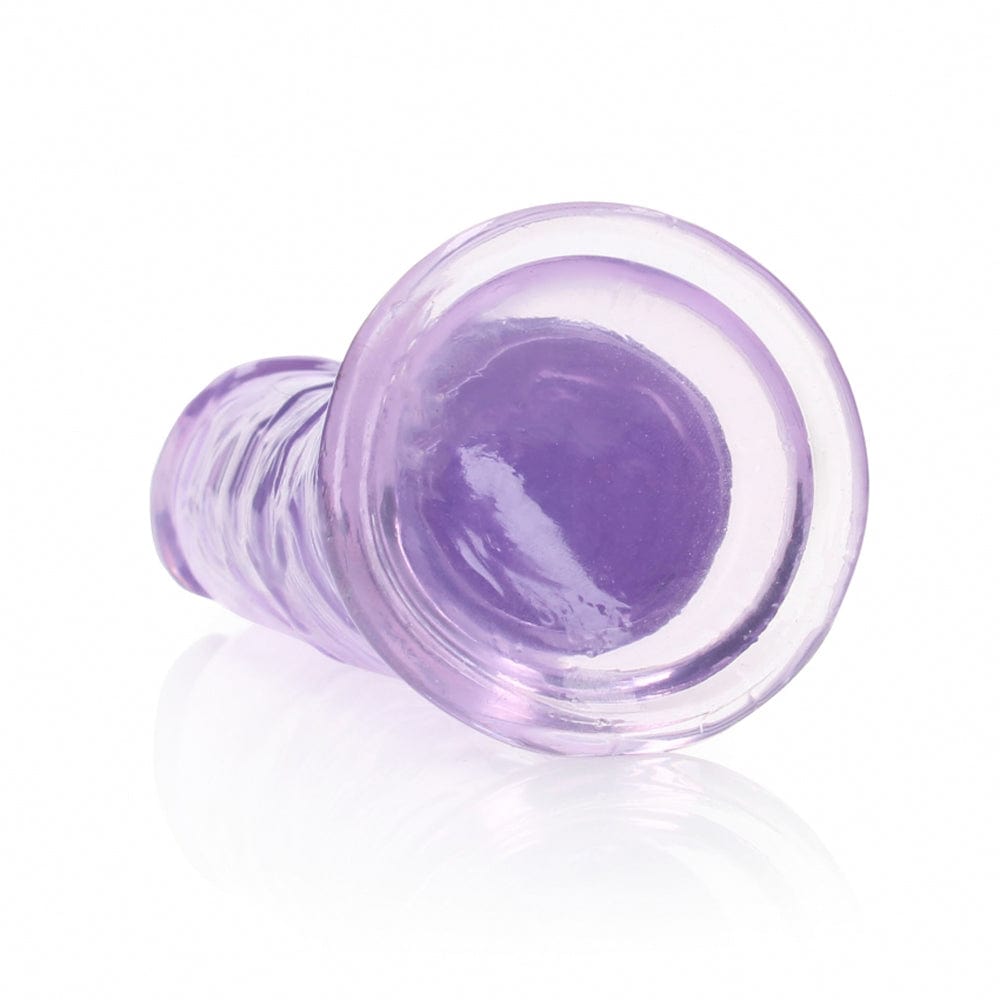 8" Straight Dildo No Balls - Purple