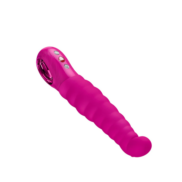 Fun Factory Patchy Paul Magenta Ribbed Vibrator