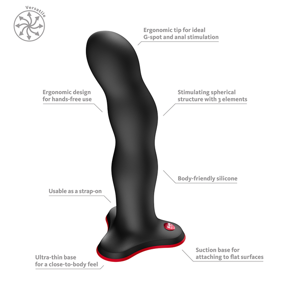 Fun Factory Bouncer Black G-Spot Dildo