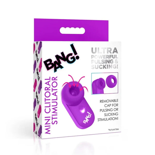 Bang! Mini Clitoral Stimulator - Purple