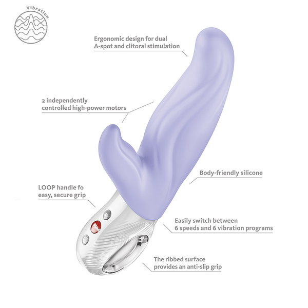 Fun Factory Lady Bi Light Purple Rabbit Vibrator