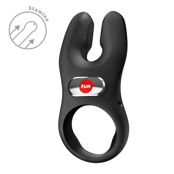 Fun Factory Nōs XL Black Vibrating Cock Ring
