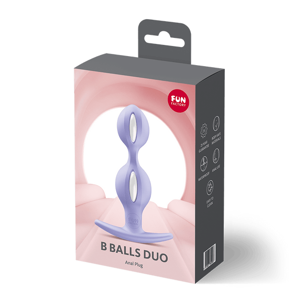 Fun Factory B Balls Duo Light Purple Anal Plug
