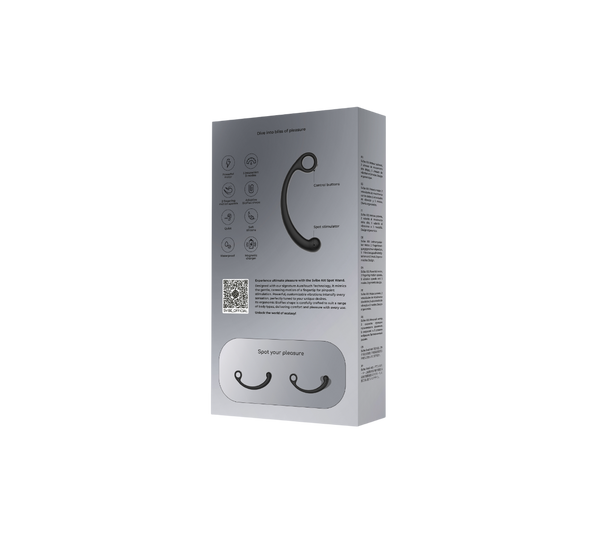 SVibe Snail AXI Granite Noir G-Spot & P-Spot Wand