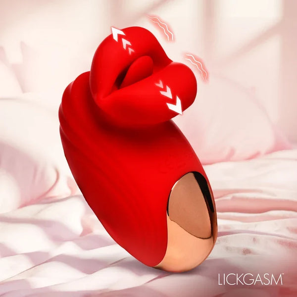 Lickgasm Mini Kisses Kissing & Vibrating Clitoral Stimulator