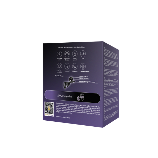 SVibe Snail JOVI Dual-Motor Vibrating Couples Ring