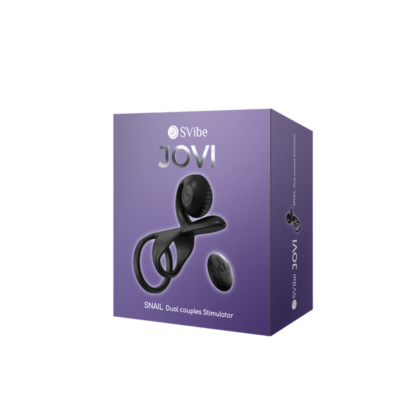 SVibe Snail JOVI Dual-Motor Vibrating Couples Ring