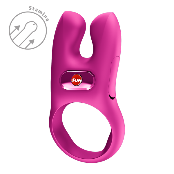 Fun Factory Nōs Magenta Vibrating Cock Ring