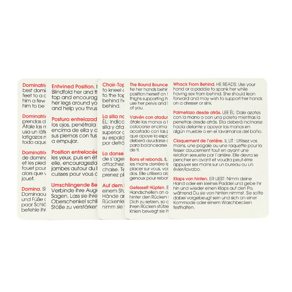 50 Positions of Bondage Card Game
