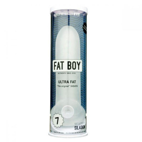 PerfectFit Fat Boy Ultra Fat 7" Clear Sheath