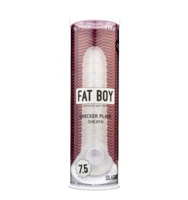 Fat Boy™ Textured Sheath 7.5" Checker Plate Enhancement Sleeve