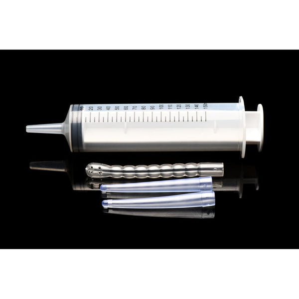 CleanStream Enema Syringe with Attachments