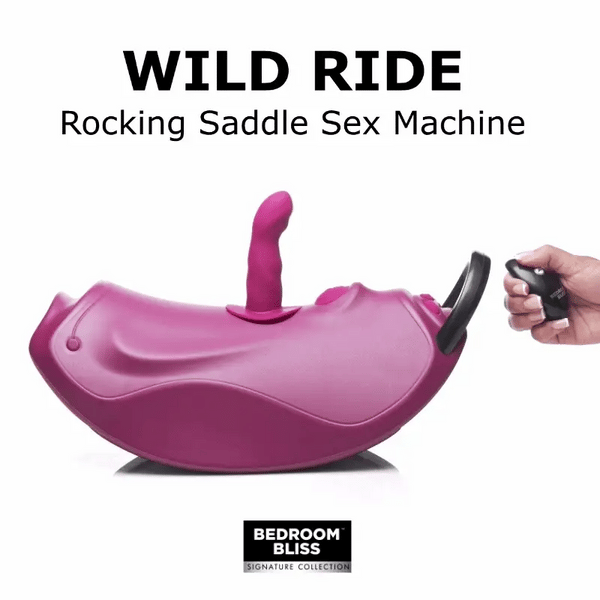 Bedroom Bliss Wild Ride Rocking Saddle Sex Machine