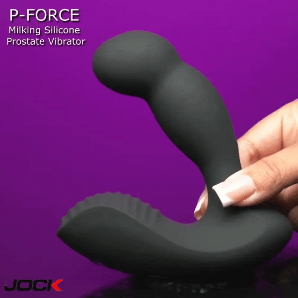 P-Force Milking Silicone Prostate Vibrator w/ Remote
