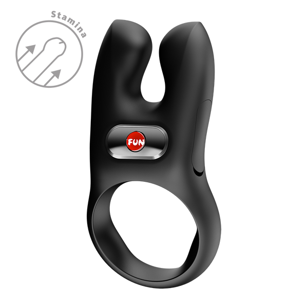 Fun Factory Nōs Black Vibrating Cock Ring