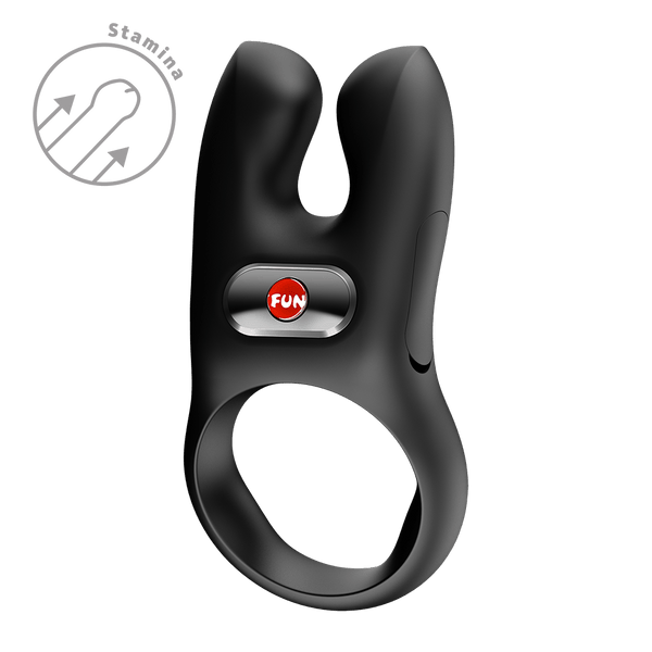 Fun Factory Nōs Black Vibrating Cock Ring