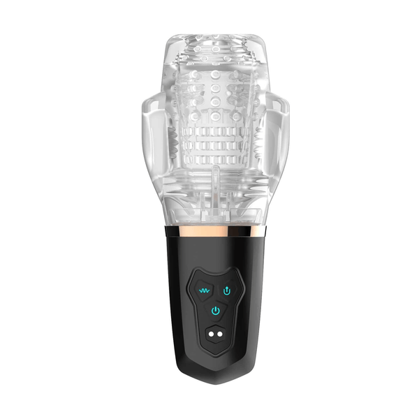 Adam & Eve Adam's Gawk Gawk 2.0 Sucking & Vibrating Sleeve