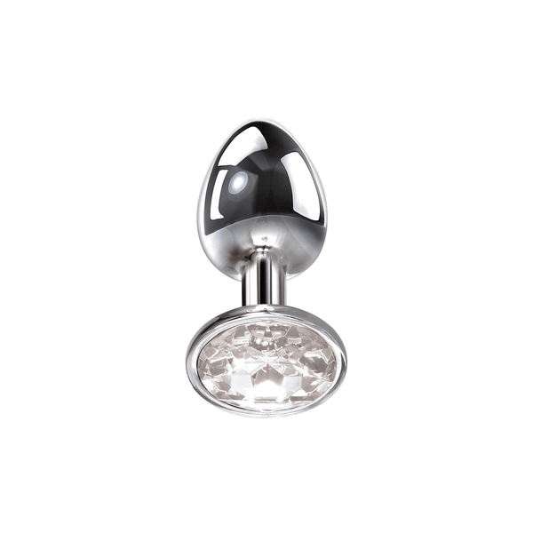 Adam & Eve Clear Gem Anal Plug Small